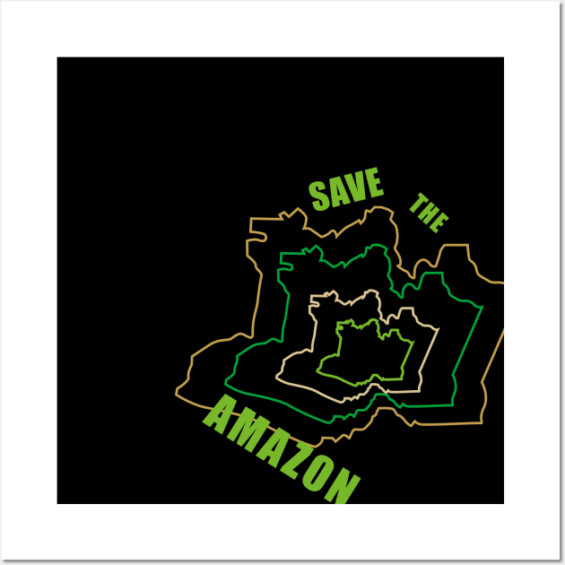 save the amazon Wall Art by silverspacecat